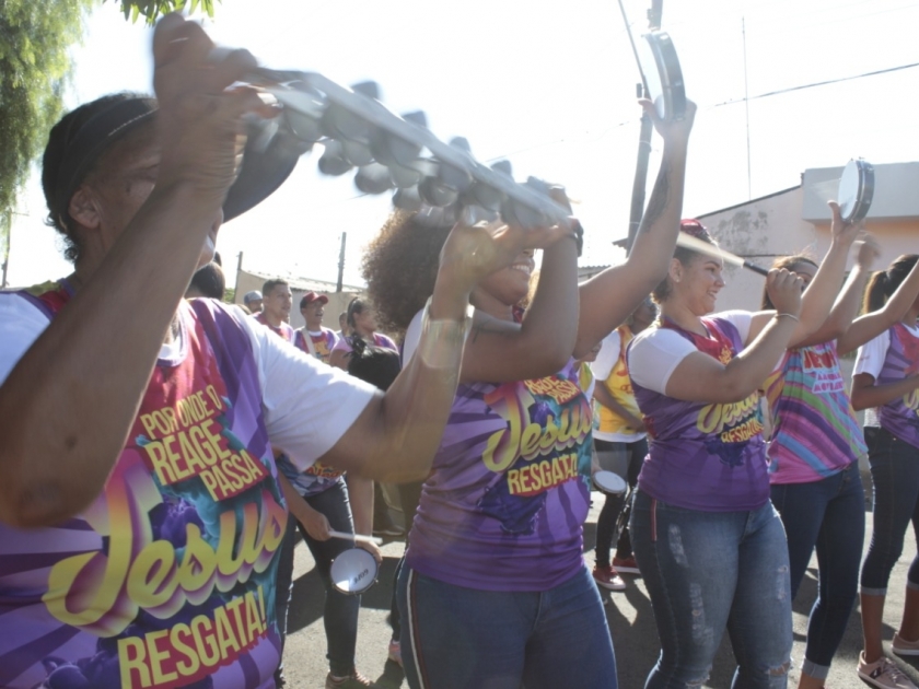 REAGE leva mensagem de amor, paz e diversão sem drogas nos dias de carnaval em Sertãozinho
