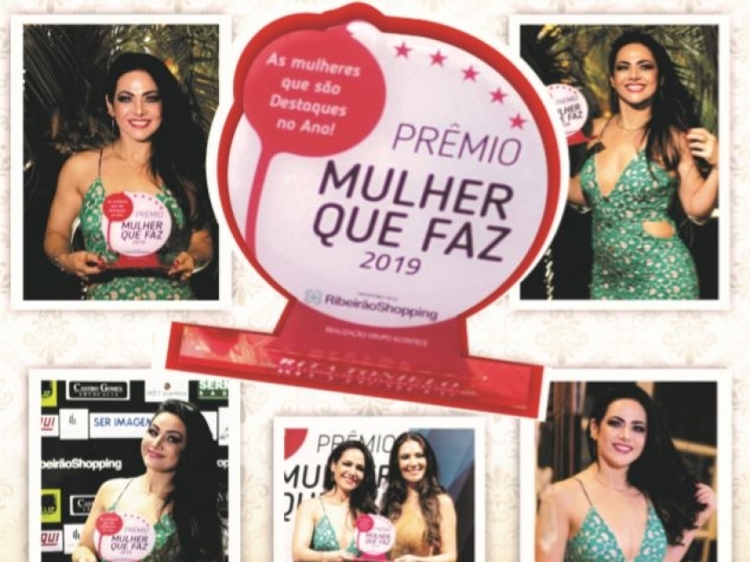 Parabéns Dra. Rita - Prêmio Mulher Que Faz 2019