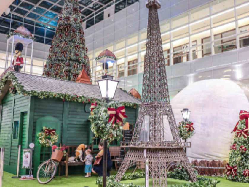 “VOLTA AO MUNDO” é tema da decoração de Natal no Ribeirão Shopping