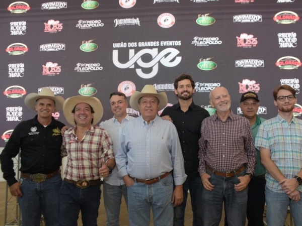 Oito dos maiores eventos sertanejos do país se uniram para criar a UGE - Crédito: Divulgação