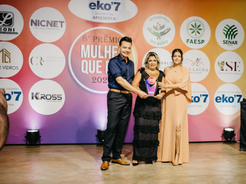 Oitava edição consecutiva do Prêmio Mulher Que Faz premiou as 70 Mulheres que mais se destacaram