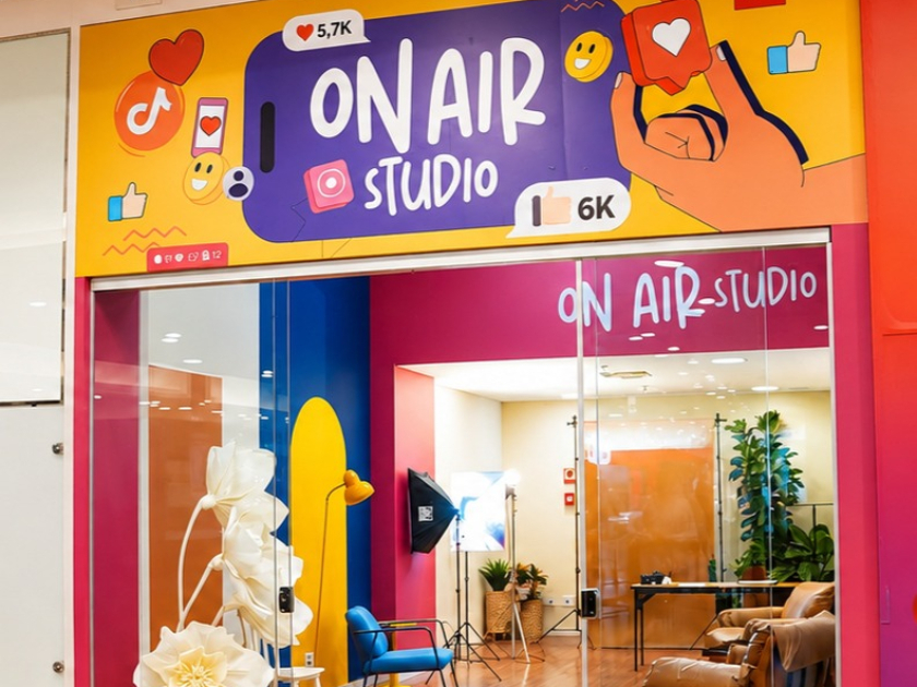 RibeirãoShopping inaugura estúdio gratuito para criação de conteúdo 